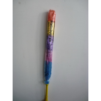 七彩膠料雞毛掃 HS-TB-009